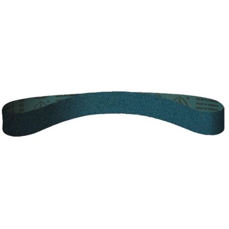 KLINGSPOR Bande abrasive CS 411 Y Longueur 533 mm Largeur 9 mm imperméable Grain 60 - 286887