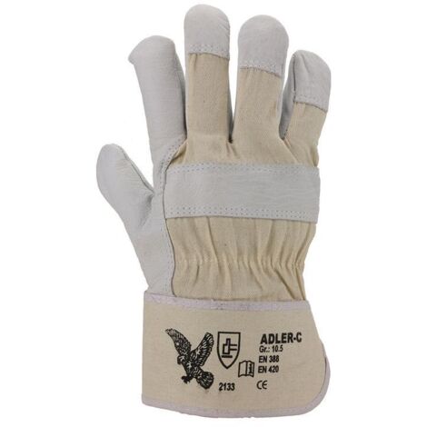 Gants ASATEX Adler-C taille 10,5 naturel 12 paires ( 4702001006 ) (1/3)