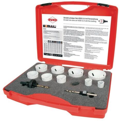 RUKO Jeu de scies cloches 11 pièces 19 - 64 mm ( 8000422996 ) (1/4)