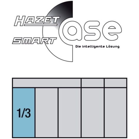 HAZET Jeu de clés à douille 954N 44 pièces 1/2 po. ( 4000822784 )
