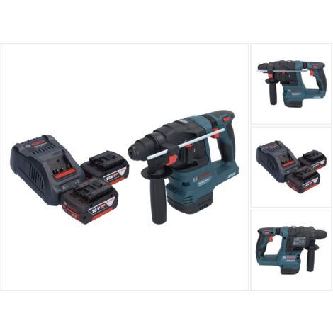 Perforateur sans fil SDS-PLUS GBH 18V-22 BOSCH PROFESSIONAL 0611924001 avec L-BOXX (Produit seul) | Leroy Merlin