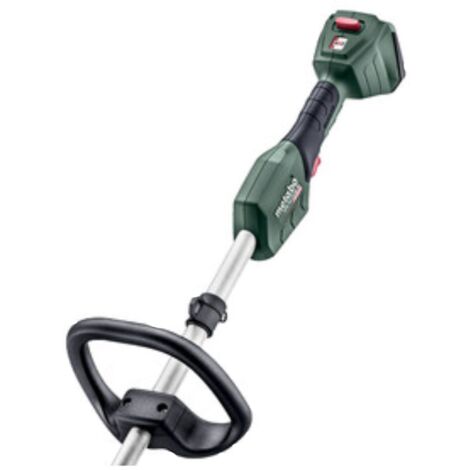 Coupe Bordures Sans Fil POWTOOLS Debroussailleuse Electrique 21V Avec 2 Batteries 5 Types De Lames Roues Réglable ,Perche Pliable - Jardin