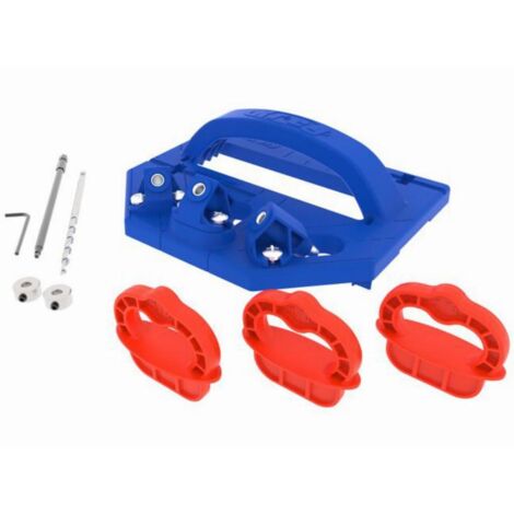 Kreg – Gabarit de perçage pour terrasse 152 mm – KJDECKSYS20 – Fixation invisible pour lames de 19 à 38 mm – Guidage précis des vis