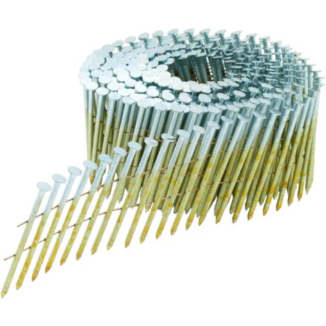 Prebena CNW31/90NKRI Clous pour bobines 3,1 x 90 mm 3600 pcs. Tige annulaire galvanisée