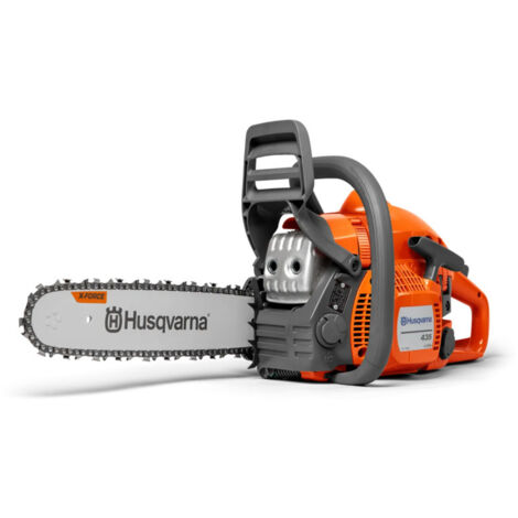 Husqvarna – Tronçonneuse thermique 38 cm – Moteur X-Torq 40,9 cm³ – Puissance 1,6 kW – Poids léger 4,2 kg – Système LowVib pour confort