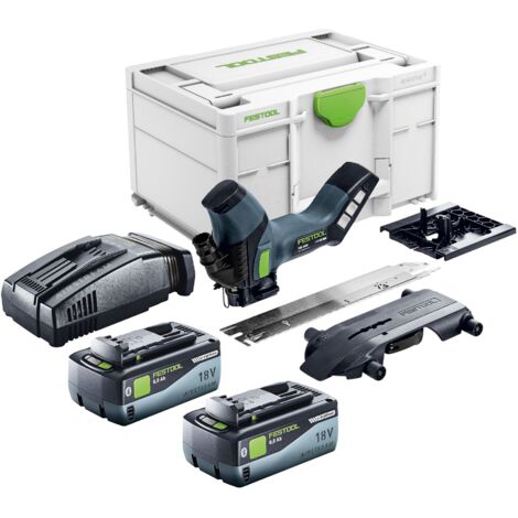 Festool ISC 240 EB-Basic Scie à isolation sans fil 18 V 240 mm + 2x ...