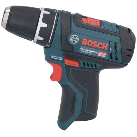 Bosch Professional 12V System perceuse-visseuse sans-fil GSR 12V-15 (avec 2  batteries 2,0 Ah + chargeur, set d'accessoires 39 pièces, dans sac) - Set