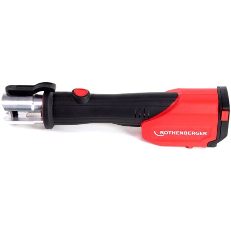 Rothenberger ROMAX 4000 Sertisseuse sans fil 18 V Li-Ion électro-hydraulique + Coffret de transport + 1x Batterie 8 Ah, sans Chargeur