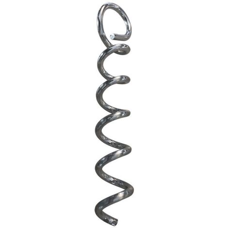 Windhager Piquet spirale ( 4000818611 ) métal, galvanisé 6 pièces (1/3)
