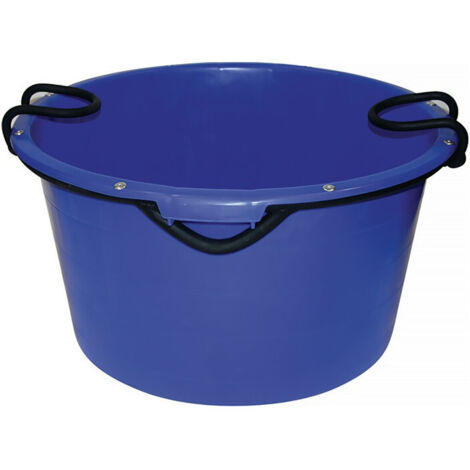 Bassine à mortier GRIPLINE C 90 l grutable, testé TÜV GS bleu