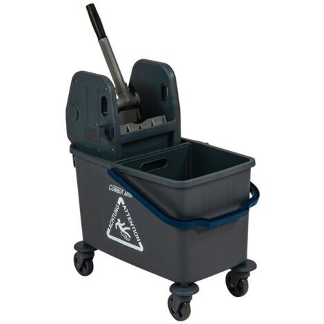 Sprintus Chariot de nettoyage Seau 1 x 35 l avec cloison, presse - 301216 (1/2)