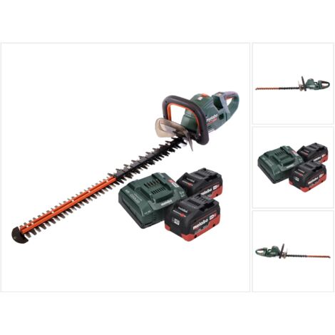 Metabo HS 18 LTX BL 75 Akku Heckenschere 18 V 75 cm Brushless + 2x Akku 8,0 Ah + Ladegerät (1/5)