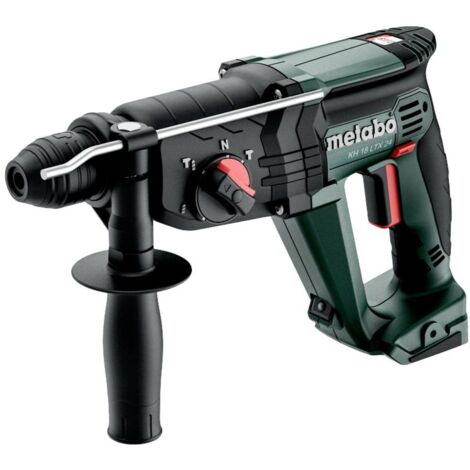 Metabo – Marteau combiné sans fil 18V 2,1 J 601712850 – SDS Plus – Perçage béton 24 mm – Moteur Brushless – Pour chantiers humides