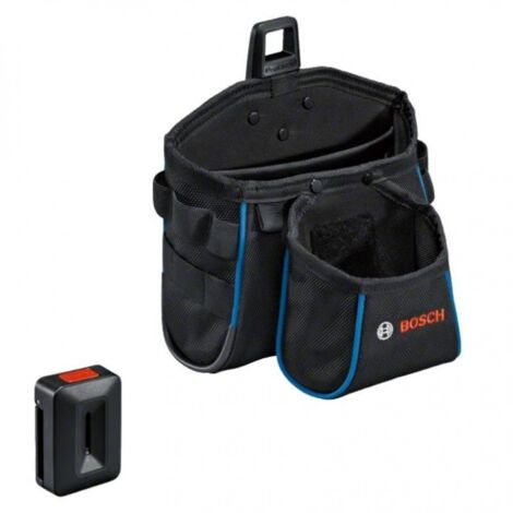 Bosch Professional – Sac à outils 200mm x 150mm x 240mm en polyester 1000D – Charge max 5kg – Compatible ProClick – 1600A0265S (1/6)