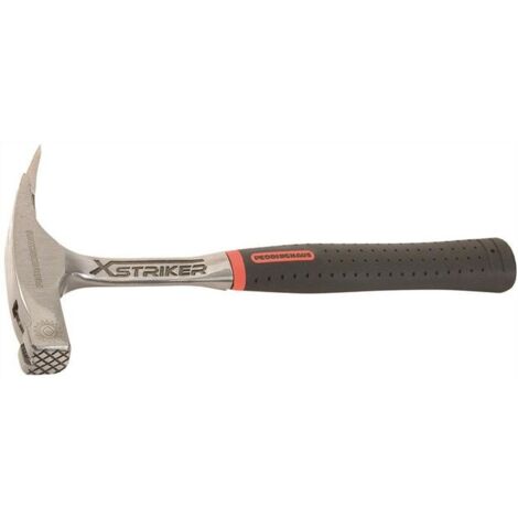 Marteau de charpentier 960 g – Acier forgé avec aimant – Poignée plastique pour adhérence – Pour bois dur et teck – Peddinghaus