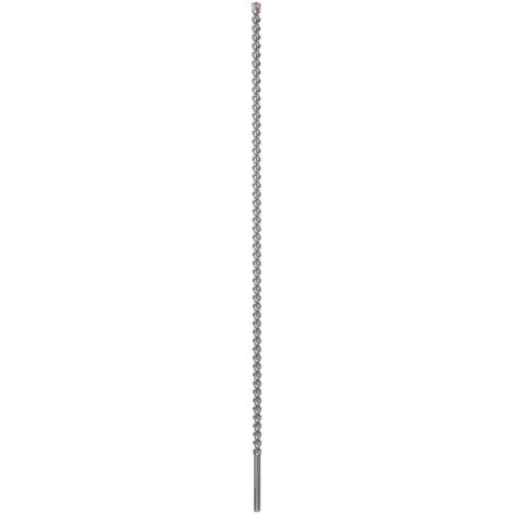 Bosch – Foret béton SDS-max-7 25 mm – Longueur utile 1200 mm – Tête en carbure 4 lames – Compatible marteaux perforateurs SDS-max