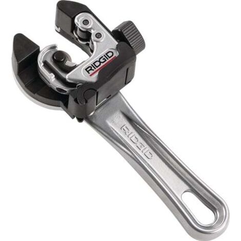 Ridgid – Coupe-tube à cliquet Autofeed 6-28mm – Pour cuivre, aluminium et plastique – Coupe nette sans éclat – Modèle 118