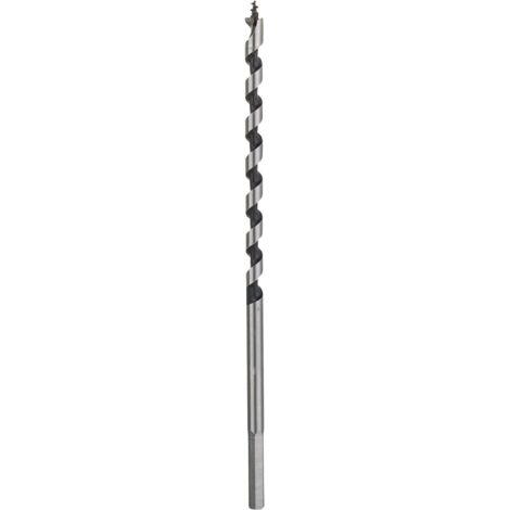Mèche à bois hélicoïdale, six pans 6 x 95 x 160 mm, d 4,8 mm