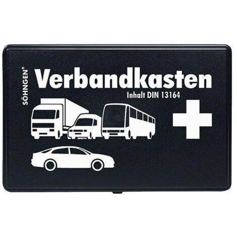 Söhngen KFZ Trousse de secours noire compacte voiture (1/4)