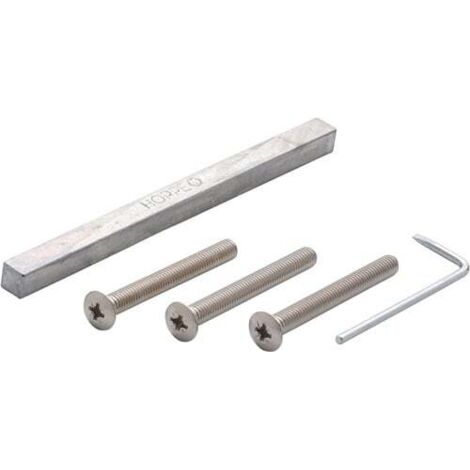 Kit de fixation HOPPE D/D goupille rapide 2410/3410 garnitures anti-poussoir 8 x 150 mm ( 3000209236 )