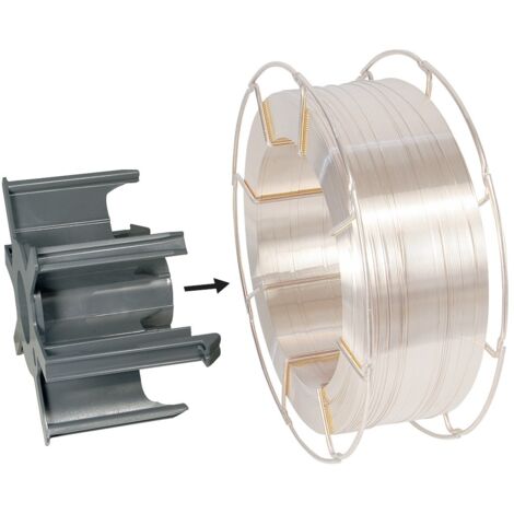 Adaptateur pour bobines B-300 standard en plastique – Conçu pour fil de soudage au gaz de protection – Poids 200g – Dimensions 120x150x210mm