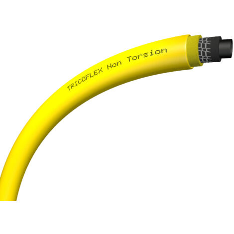 Tuyau d arrosage jaune diamètre 19mm longueur50 m TRICOFLEX 051546