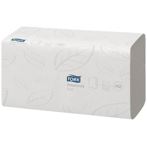 TORK Essuie-mains Tork Xpress(R) 120398 ( 9000474208 ) 2 couches, qualité Advanced blanc adapté à 9000 474 202 (1/4)