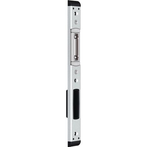 Gâche pour crémone U-forme 24x8mm – Verrou argenté pour fenêtres/portes en bois – Pour verrouillage multiple 855 GL – Fuhr
