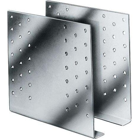 Connecteur Gerber SIMPSON Strong-Tie GERW180-B dim.180x180x20x2mm TZN - GERW180-B (1/4)