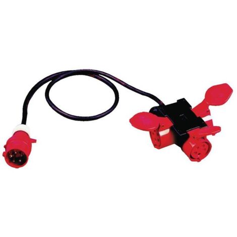 Jäger Direkt Répartiteur compact ( 4000873913 ) CEE-16 A, 5 pôles 5 x 2,5 mm². (1/4)