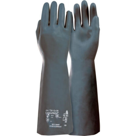 HONEYWELL Gants chimiques Camapren 726 taille 9 noir 10 paires ( 8000057448 )