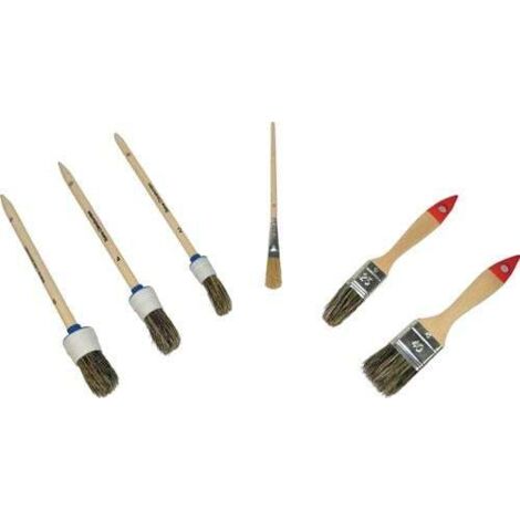 Set de pinceaux Nölle ( 4000817450 ) Contenu 6 pièces bonne qualité (1/2)