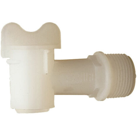 Robinet de fût ( 9000466070 ) plastique blanc 10 pièces