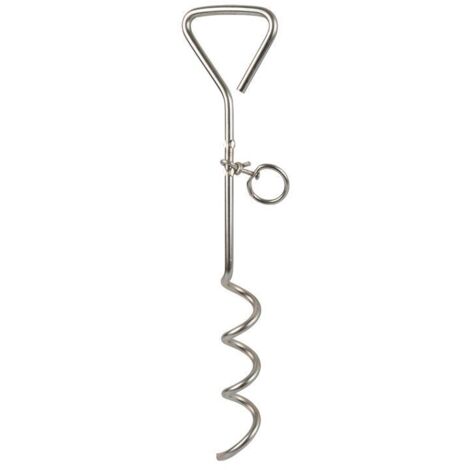Windhager Piquet spirale ( 4000818610 ) métal galvanisé 6 pièces (1/3)