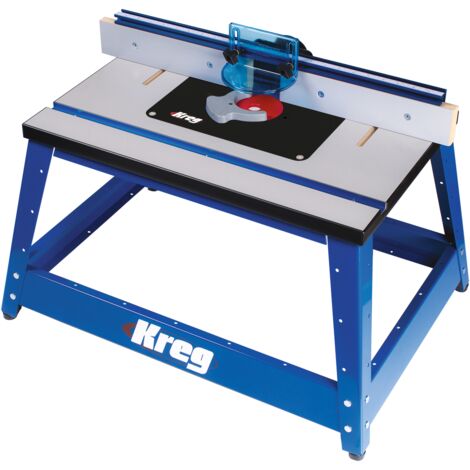 Kreg – Table de toupie de précision portable – Plaque phénolique 9,5mm – Aluminium anodisé – Surface Easy-Slide Micro-Dot – Pour fraisage précis - PRS2100