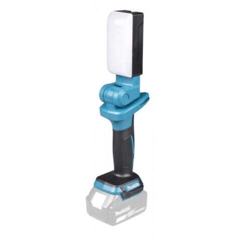 Makita – Lampe torche sans fil 18 LED 500 lumens – Crochet rabattable – Tête pivotante 7 positions – Pour chantiers humides