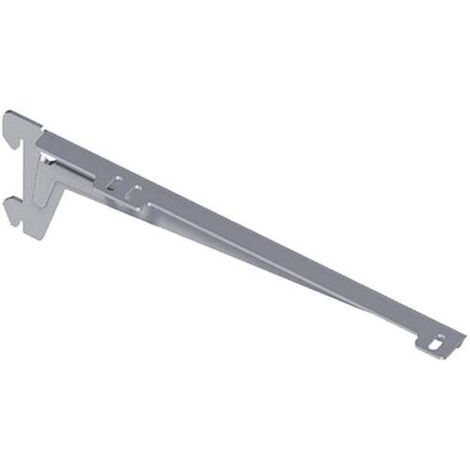 ELEMENT SYSTEM Support d'angle 10300 L.230mm p.Support 55kg ACIER blanc - 10300-00026