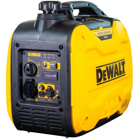 DeWalt DXGN i20 E Essence Inverter Générateur d'électricité 2000 W 5000 ml 1× 230 V, 1× 12 V DC sortie, 2x ports USB (1/5)