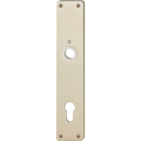 HOPPE Paire de plaques longues 202H F2 / couleur maillechort F2 ( 3000252152 ) (1/3)