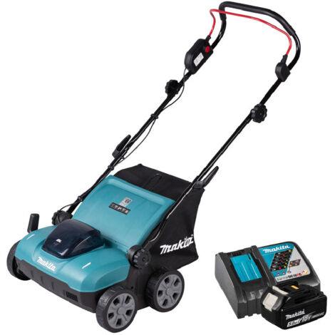 Scarificateur sans fil Makita DUV 320 RT 18 V 32 cm 30 l sans balais + 1 batterie 5,0 Ah + chargeur (1/5)