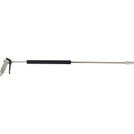 Pistolet de soufflage d'air comprimé – Bec turbo tourbillon 360° – Débit max 2900 l/min à 10 bar – Alliage léger industriel – Aerotec (1/5)