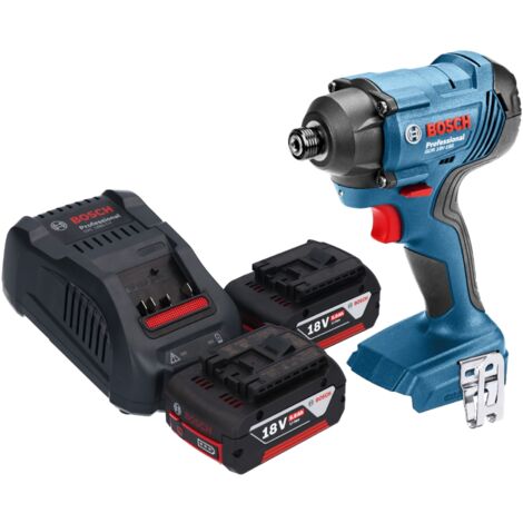 Bosch GDR 18V-160 Professional Visseuse à chocs sans fil 18 V 160 Nm 1/4" + 2x batterie 5,0 Ah + chargeur (1/5)