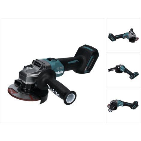 Makita – Meuleuse d'angle sans fil 40V – Moteur Brushless – Ø 125 mm – Technologie XPT pour protection contre l'eau – Frein moteur intégré - GA 005 GZ (1/10)