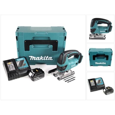 Makita DJV182 18 V Lxt Brushless Jigsaw avec 1 x 5Ah Batterie & Chargeur