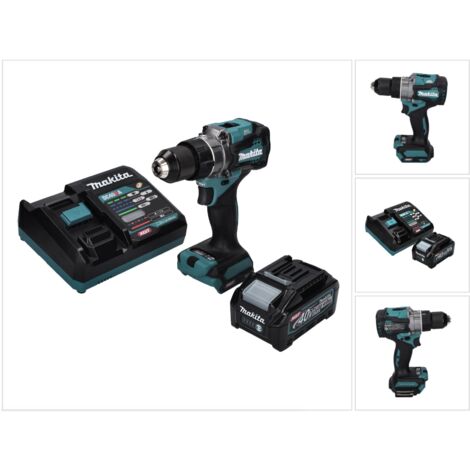 Makita DF 001 GM1 Perceuse-visseuse sans fil 40 V max. 140 Nm XGT Brushless + 1x batterie 4,0 Ah + chargeur (1/5)