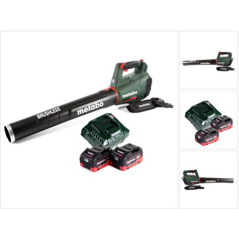 Metabo LB 18 LTX BL Souffleur de feuilles sans fil 18 V brushless + 2x Batteries 8,0 Ah + Chargeur (1/5)