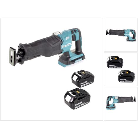 Makita DJR 360 M Scie Sabre Sans Fil 36V ( 2x18V ) Brushless + 2x 4,0