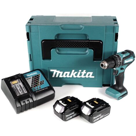 Makita Dhp Rgj Perceuse Visseuse Percussion Sans Fil V Nm X Batteries Ah