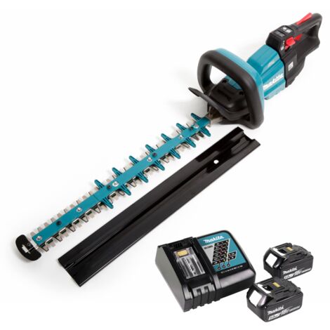 Taille-haie Sans Fil Makita DUH601Z - Moteur Brushless - Lames Triple Coupe - Poignée 5 Positions