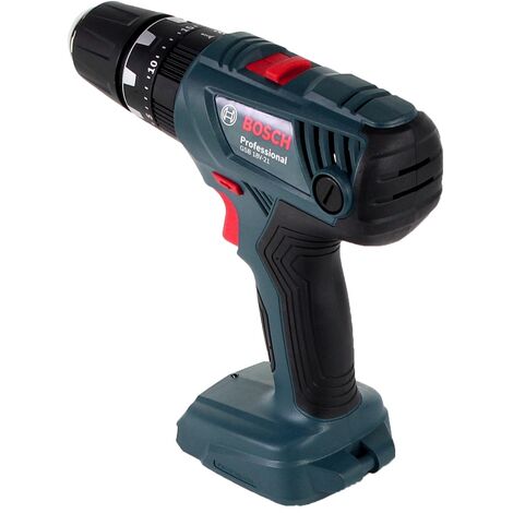 Bosch Professional GSB 18V-21 Perceuse à percussion sans fil 18 V 55 Nm Solo (06019H1176) - sans batterie, sans chargeur